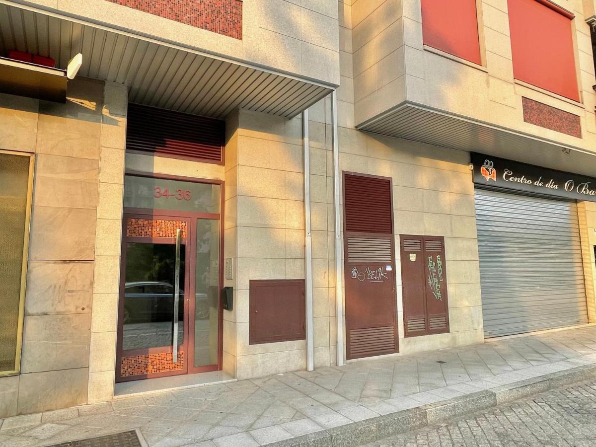 Estudio Centrico 1 Con Terraza Y Parking Privado Orense Kültér fotó