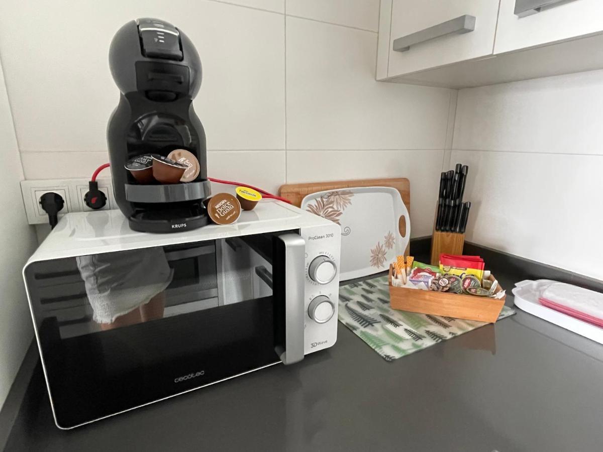 Estudio Centrico 1 Con Terraza Y Parking Privado Orense Kültér fotó