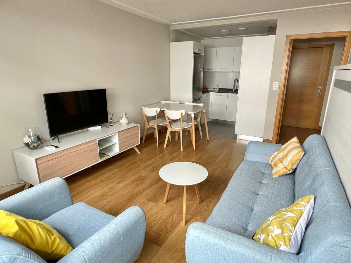 Estudio Centrico 1 Con Terraza Y Parking Privado Orense Kültér fotó